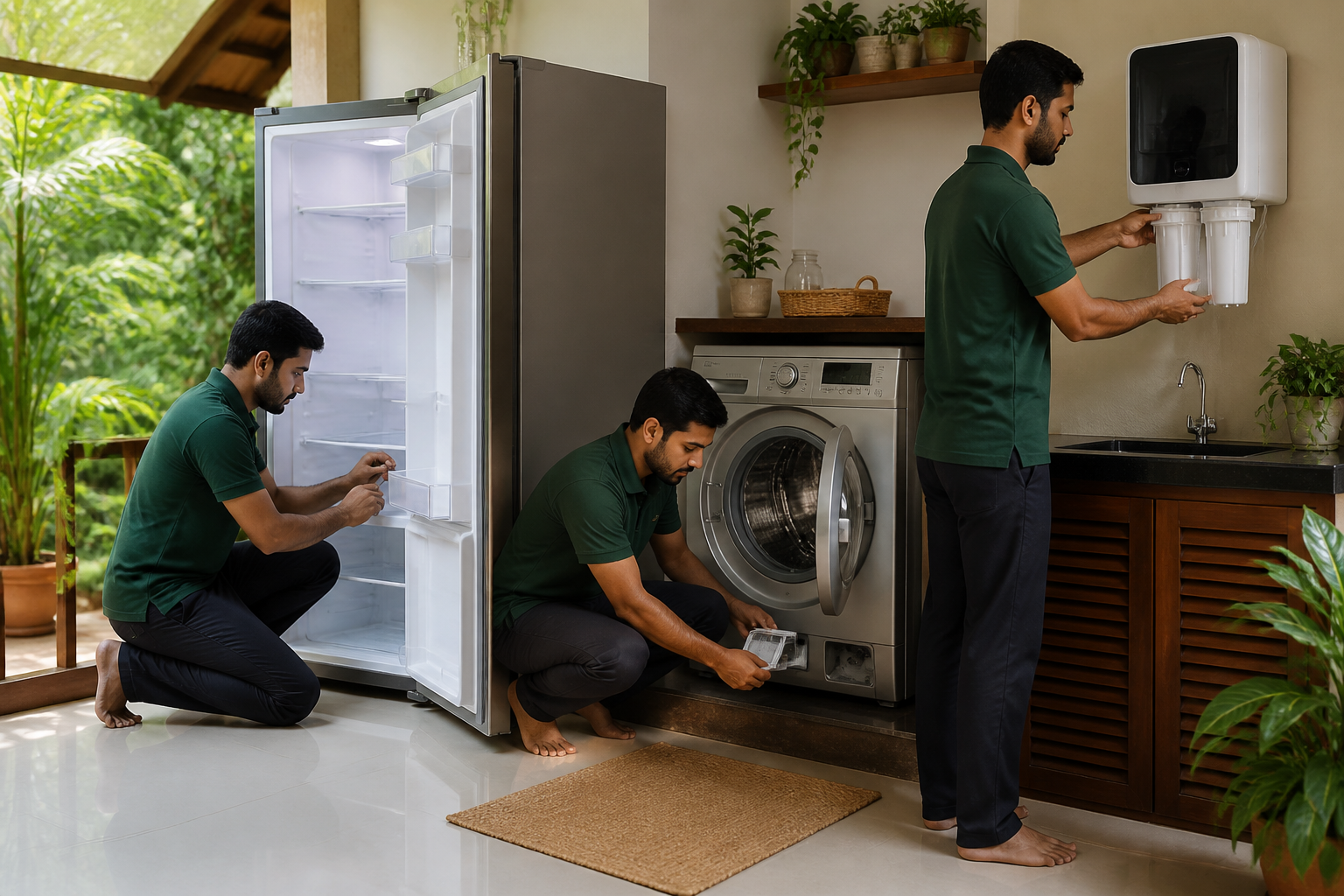 Simple Maintenance Guide for Fridge, Washing Machine and Water Purifier