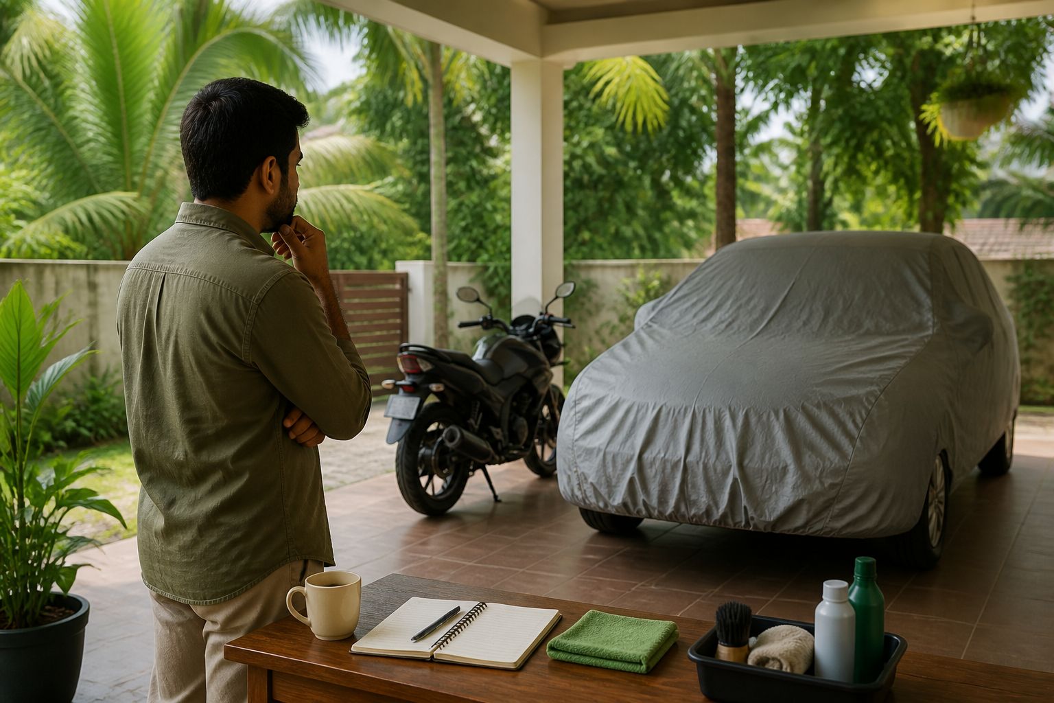 Vehicle Care When A Car Or Two-Wheeler Is Not Used Regularly