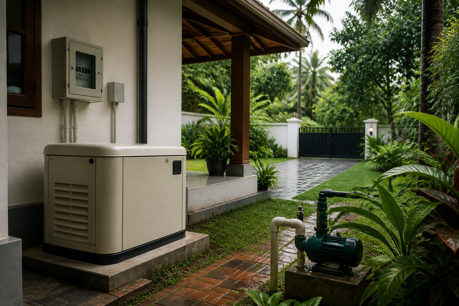 How to care for generators, pumps and home equipment during long absences