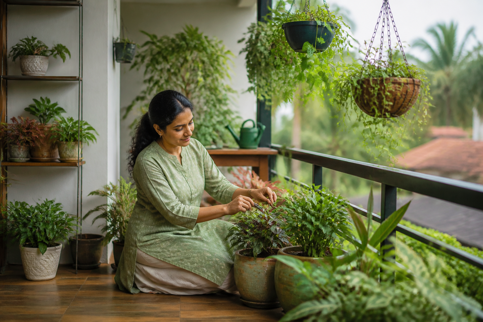 Terrace And Balcony Garden Maintenance